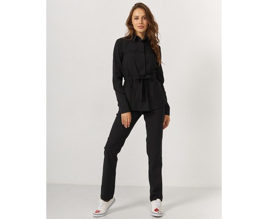 Изображение 10 Women's medical suit Montana black s. 50, "WHITE ROBE" 332-321-715, Size: 50, Color: black