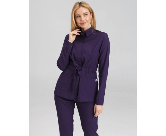 Изображение 10 Women's medical suit Montana purple s. 42, "WHITE ROBE" 332-335-679, Size: 42, Color: violet