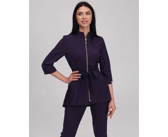 Изображение 10 Women's medical suit Michelle purple s. 42, "WHITE ROBE" 308-335-738, Size: 42, Color: violet