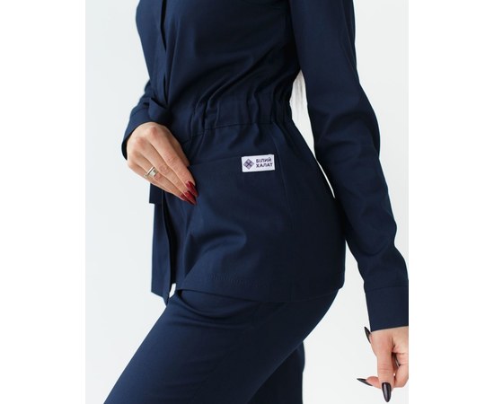 Изображение 5 Women's medical suit Montana dark blue s. 50, "WHITE ROBE" 332-406-715, Size: 50, Color: navy blue