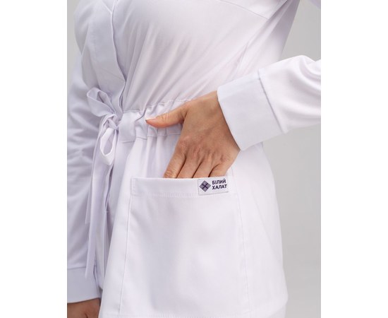 Изображение 5 Women's medical suit Montana white s. 40, "WHITE ROBE" 332-324-715, Size: 40, Color: white
