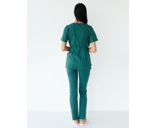 Изображение 2 Women's medical suit Rio green s. 46, "WHITE ROBE" 135-350-707, Size: 46, Color: green