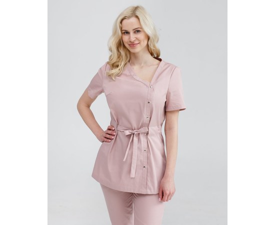 Изображение 3 Women's medical suit Naomi purple s. 46, "WHITE ROBE" 331-401-679, Size: 46, Color: lilac