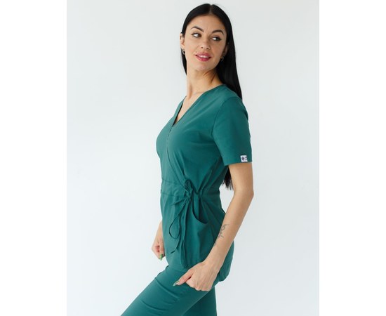 Изображение 3 Women's medical suit Rio green s. 40, "WHITE ROBE" 135-350-707, Size: 40, Color: green