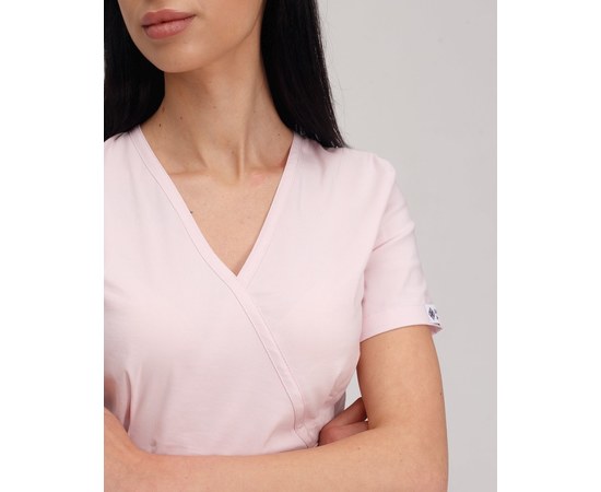 Изображение 4 Women's medical suit Rio pale pink s. 52, "WHITE ROBE" 135-358-715, Size: 52, Color: нежно-розовый