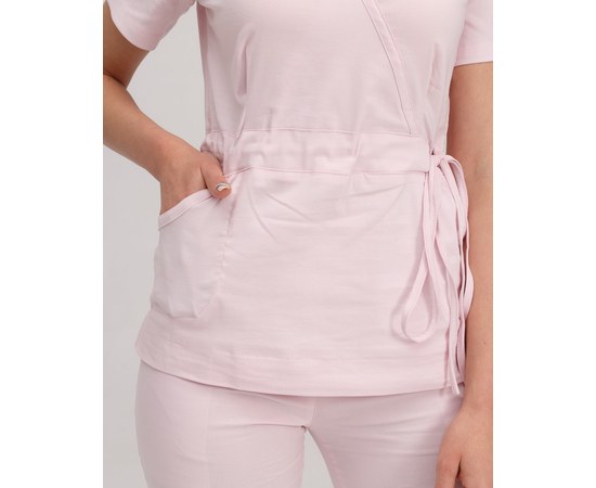 Изображение 5 Women's medical suit Rio pale pink s. 42, "WHITE ROBE" 135-358-715, Size: 42, Color: нежно-розовый