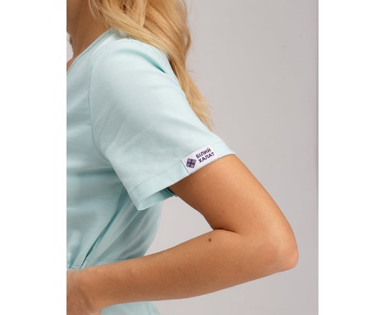 Изображение 7 Women's medical suit Rio mint s. 48, "WHITE ROBE" 135-332-715, Size: 48, Color: mint