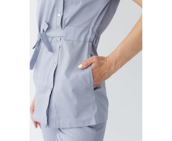 Изображение 7 Women's medical suit Naomi gray s. 42, "WHITE ROBE" 331-328-679, Size: 42, Color: grey