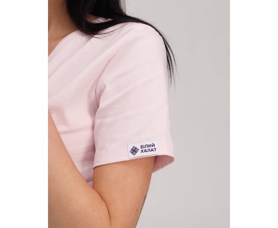 Изображение 7 Women's medical suit Rio pale pink s. 40, "WHITE ROBE" 135-358-715, Size: 40, Color: нежно-розовый