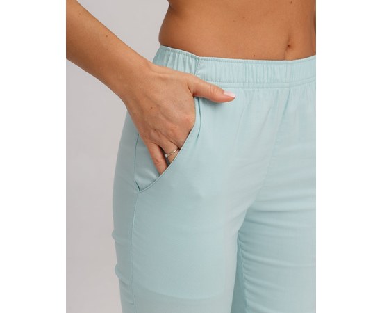Изображение 8 Women's medical suit Rio mint s. 40, "WHITE ROBE" 135-332-715, Size: 40, Color: mint