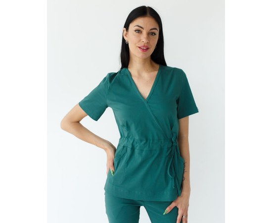 Изображение 9 Women's medical suit Rio green s. 40, "WHITE ROBE" 135-350-707, Size: 40, Color: green