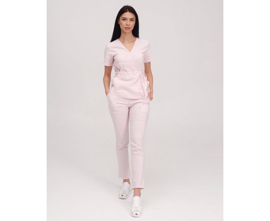 Изображение 10 Women's medical suit Rio pale pink s. 44, "WHITE ROBE" 135-358-715, Size: 44, Color: нежно-розовый