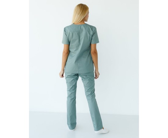 Изображение 2 Women's medical suit Topaz olive river. 40, "WHITE ROBE" 137-327-705, Size: 40, Color: olive