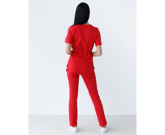 Изображение 2 Women's medical suit Rio red s. 52, "WHITE ROBE" 135-339-707, Size: 52, Color: red