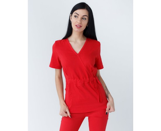 Изображение 3 Women's medical suit Rio red s. 44, "WHITE ROBE" 135-339-707, Size: 44, Color: red