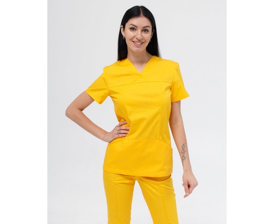 Изображение 3 Women's medical suit Topaz amber river. 42, "WHITE ROBE" 137-461-705, Size: 42, Color: amber