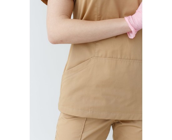 Изображение 5 Women's medical suit Topaz sand river. 40, "WHITE ROBE" 137-323-705, Size: 40, Color: sand