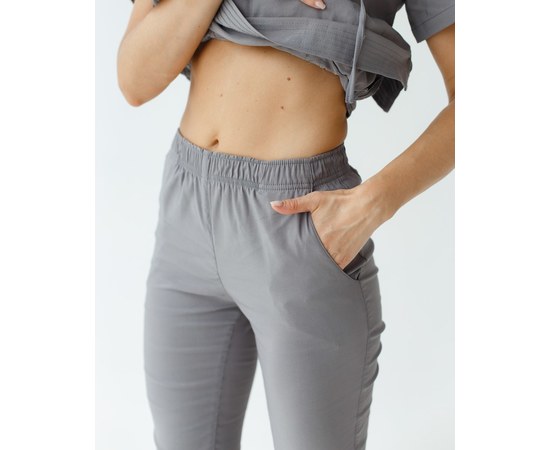 Изображение 7 Women's medical suit Rio gray s. 52, "WHITE ROBE" 135-328-707, Size: 52, Color: grey