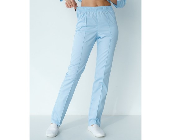 Изображение 8 Women's medical suit Sakura azure s. 42, "WHITE ROBE" 124-462-678, Size: 42, Color: azure
