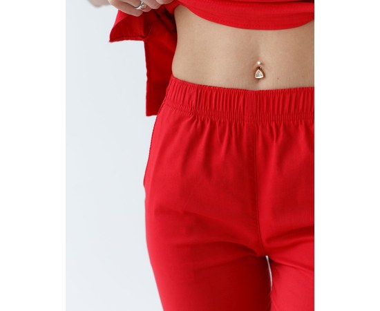 Изображение 8 Women's medical suit Rio red s. 44, "WHITE ROBE" 135-339-707, Size: 44, Color: red