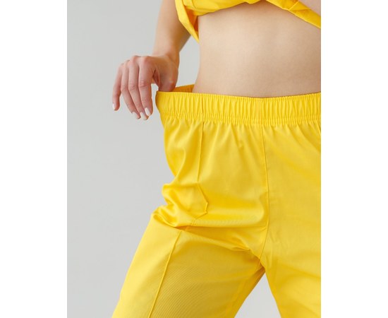 Изображение 9 Women's medical suit Topaz yellow s. 52, "WHITE ROBE" 137-397-705, Size: 52, Color: yellow