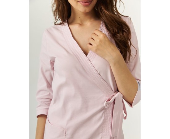 Изображение 4 Women's medical suit Shanghai powdery river. 40, "WHITE ROBE" 139-358-704, Size: 40, Color: powdery