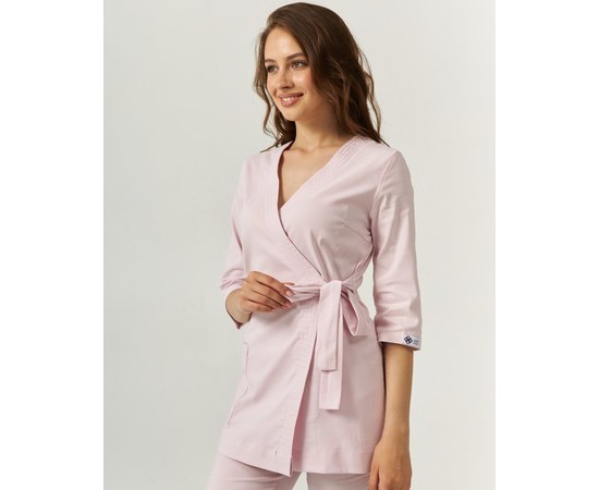 Изображение 8 Women's medical suit Shanghai powdery river. 40, "WHITE ROBE" 139-358-704, Size: 40, Color: powdery