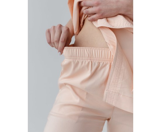Изображение 8 Women's medical suit Shanghai peach s. 40, "WHITE ROBE" 139-338-704, Size: 40, Color: peach