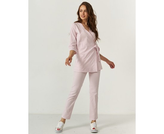 Изображение 9 Women's medical suit Shanghai powdery river. 40, "WHITE ROBE" 139-358-704, Size: 40, Color: powdery