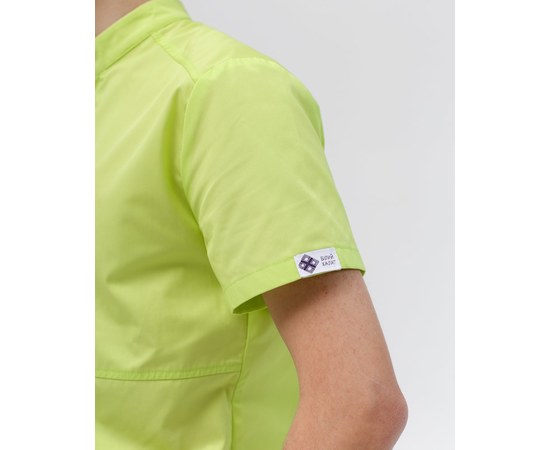 Изображение 5 Men's medical suit Boston lime s. 46, "WHITE ROBE" 129-330-679, Size: 46, Color: lime