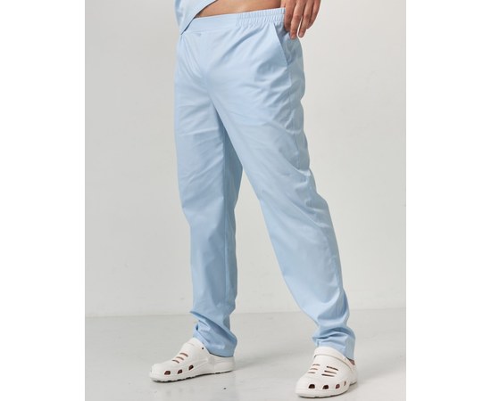 Изображение 8 Medical suit for men Boston azure s. 46, "WHITE ROBE" 129-462-679, Size: 46, Color: azure