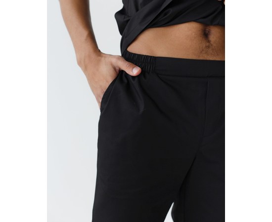 Изображение 8 Men's medical suit Boston black s. 50, "WHITE ROBE" 129-321-679, Size: 50, Color: black