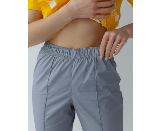 Изображение 9 Medical suit with print for women Topaz crown yellow s. 50, "WHITE ROBE" 137-328-767, Size: 50, Color: crown yellow