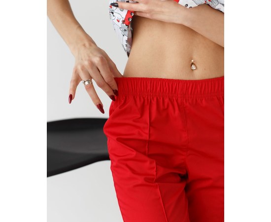 Изображение 9 Medical suit with print for women Topaz cats red s. 40, "WHITE ROBE" 138-339-643, Size: 40, Color: cats are red