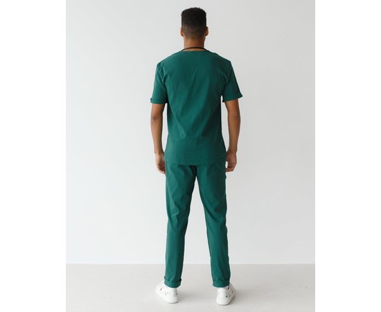 Изображение 2 Medical suit for men Marseille green s. 50, "WHITE ROBE" 353-350-708, Size: 50, Color: green