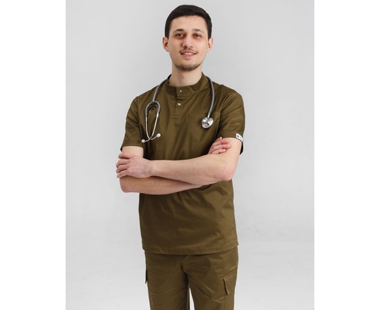 Зображення 3 Медичний костюм чоловічий Денвер хакі р. 56, "БІЛИЙ ХАЛАТ" 404-368-679, Розмір: 56, Колір: хакі