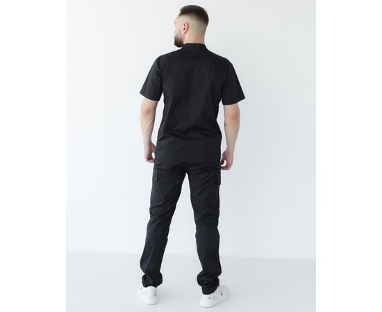 Изображение 3 Men's medical suit Denver black s. 52, "WHITE ROBE" 404-321-679, Size: 52, Color: black