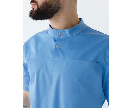 Изображение 4 Medical suit men's Denver blue s. 48, "WHITE ROBE" 404-333-679, Size: 48, Color: blue light
