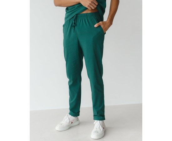 Изображение 7 Medical suit for men Marseille green s. 54, "WHITE ROBE" 353-350-708, Size: 54, Color: green