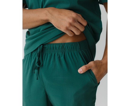 Изображение 8 Medical suit for men Marseille green s. 50, "WHITE ROBE" 353-350-708, Size: 50, Color: green