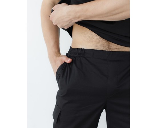 Изображение 9 Men's medical suit Denver black s. 48, "WHITE ROBE" 404-321-679, Size: 48, Color: black