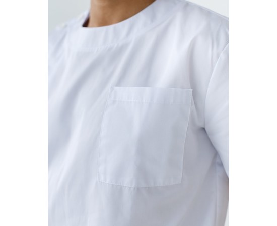 Изображение 7 Medical suit for men Texas white s. 54, "WHITE ROBE" 136-324-677, Size: 54, Color: white