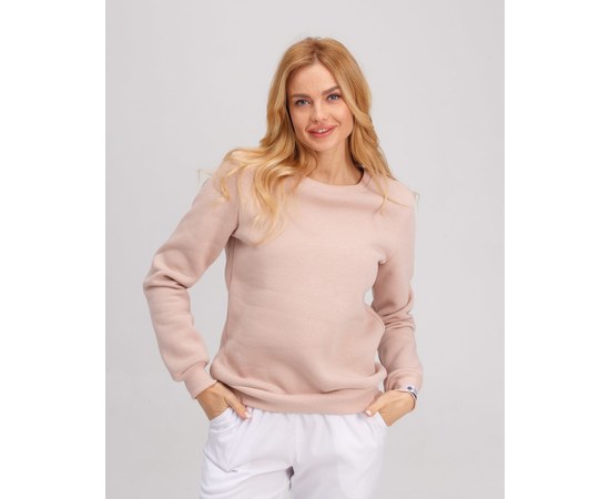 Изображение  Medical insulated sweatshirt for women Alaska light beige s. XL, "WHITE ROBE" 364-367-842, Size: XL, Color: light beige