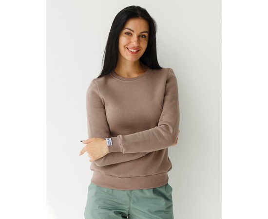 Изображение  Medical insulated sweatshirt for women Alaska beige s. XL, "WHITE ROBE" 364-454-842, Size: XL, Color: beige