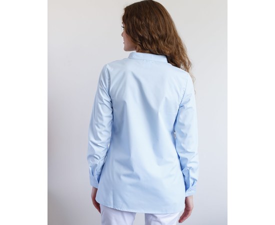 Изображение 2 Women's medical shirt Stefania blue s. 44, "WHITE ROBE" 402-333-821, Size: 44, Color: blue light
