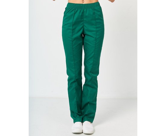 Изображение  Women's medical trousers green s. 44, "WHITE ROBE" 163-350-758, Size: 44, Color: green