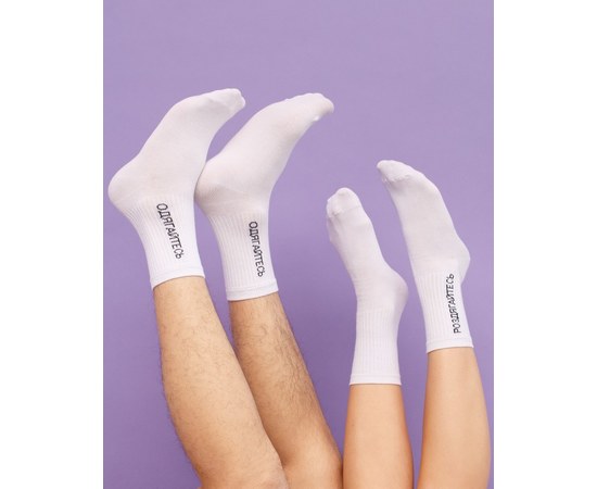 Изображение  Medical socks with print Unwind / Dress up s. 36-40, "WHITE ROBE" 143-324-892, Size: 36-40, Color: white