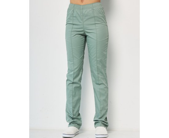 Изображение  Women's medical trousers olive s. 48, "WHITE ROBE" 163-327-726, Size: 48, Color: olive