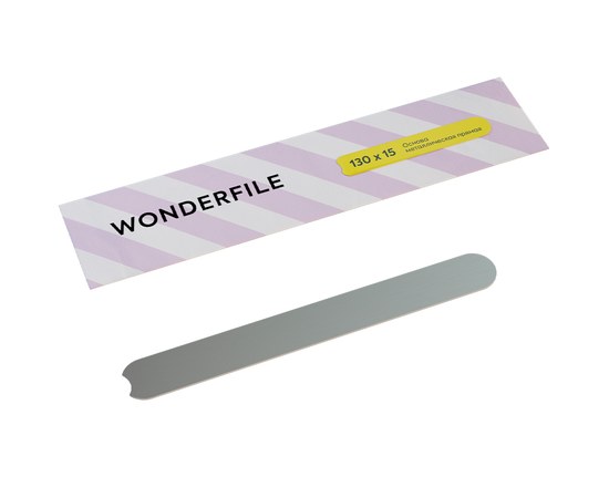 Зображення  Основа металева Wonderfile 130*15 мм (WF130)