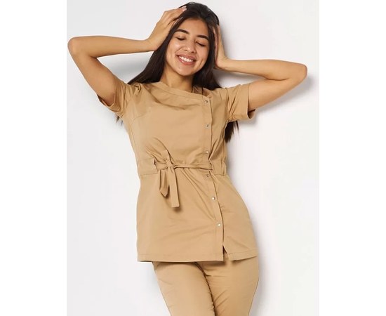 Изображение 4 Women's medical suit Naomi sand s. 52, "WHITE ROBE" 331-323-679, Size: 52, Color: sand